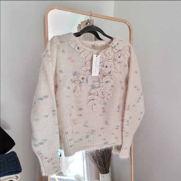 New LoveShackFancy sweater size small - Picture 2 of 9
